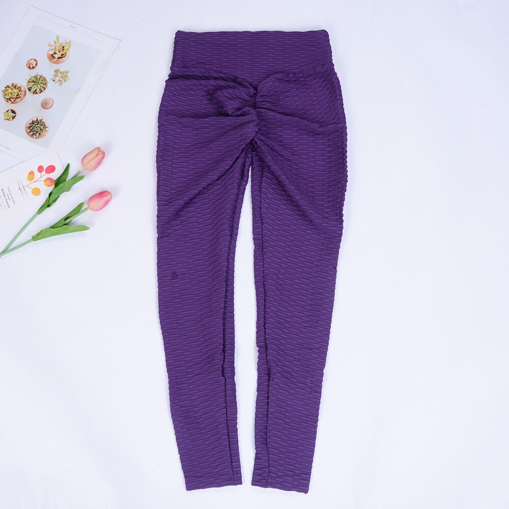 Women Butt  Yoga Pants Sexy Seamless Fitness Sport Leggings Tummy Control Gym High Waist Solid Compression Tights | Vimost Shop.