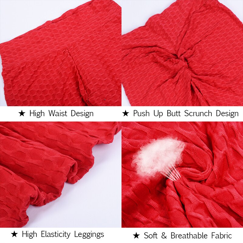 Women Butt  Yoga Pants Sexy Seamless Fitness Sport Leggings Tummy Control Gym High Waist Solid Compression Tights | Vimost Shop.