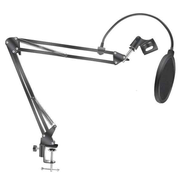 Microphone Scissor Arm Stand Bm800 Holder Tripod Microphone Stand With A Spider Cantilever Bracket Universal Shock Mount | Vimost Shop.