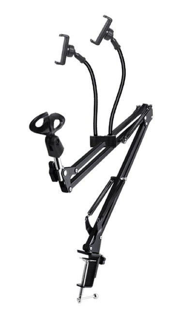 Microphone Scissor Arm Stand Bm800 Holder Tripod Microphone Stand With A Spider Cantilever Bracket Universal Shock Mount | Vimost Shop.