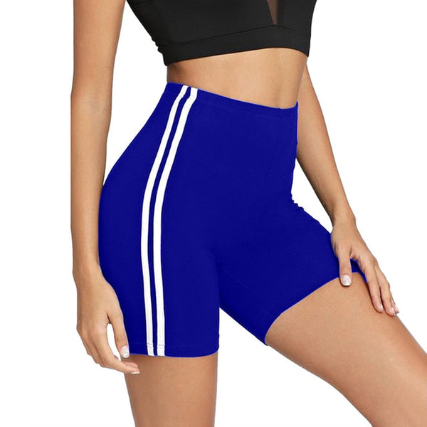 Women Fitness Leggings Yoga Shorts Cycling Biker Shorts Seamless Sport Legging Gym Sportswear High Waist Side Striped | Vimost Shop.