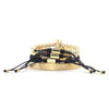 4pcs/Set Luxury Copper beads King Crown Men Bracelet Stainless steel bangle CZ Ball macrame bracelets & bangles for Men Jewelry | Vimost Shop.