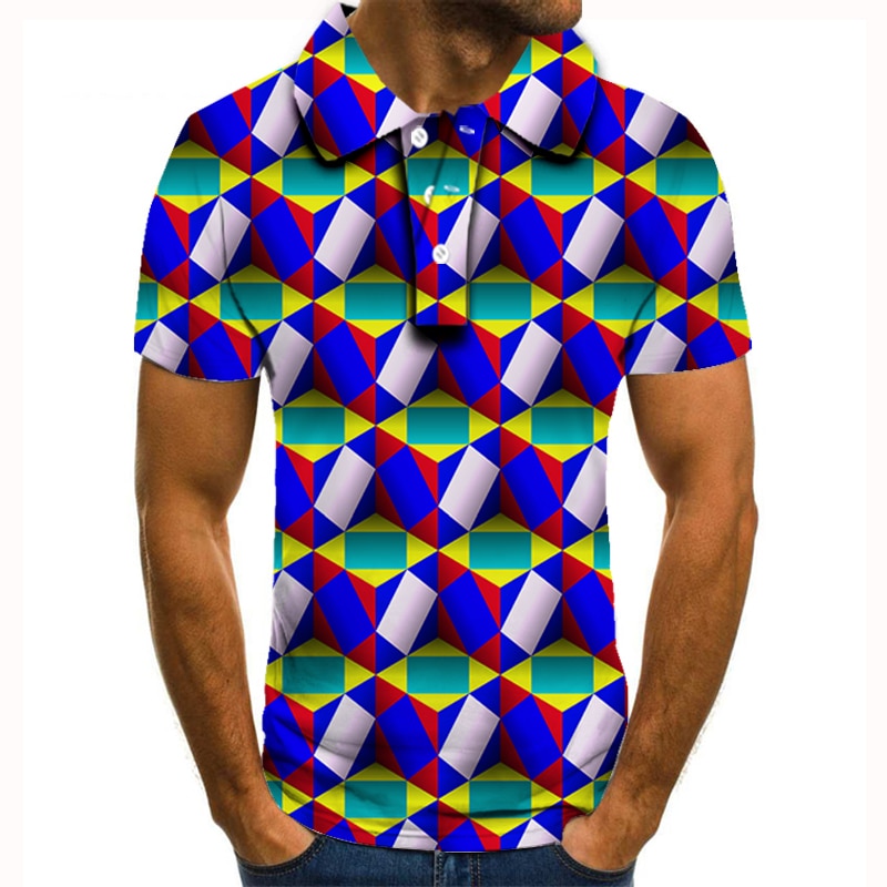 Polo shirt men men clothing polo shirt men Summer Men's Short Sleeve Polo Shirt High Quality Men Printed Polo Shirt | Vimost Shop.