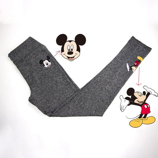 Yoga Pants Mickey Women Push Up Sports Running Sportswear Fitness Leggings | Vimost Shop.