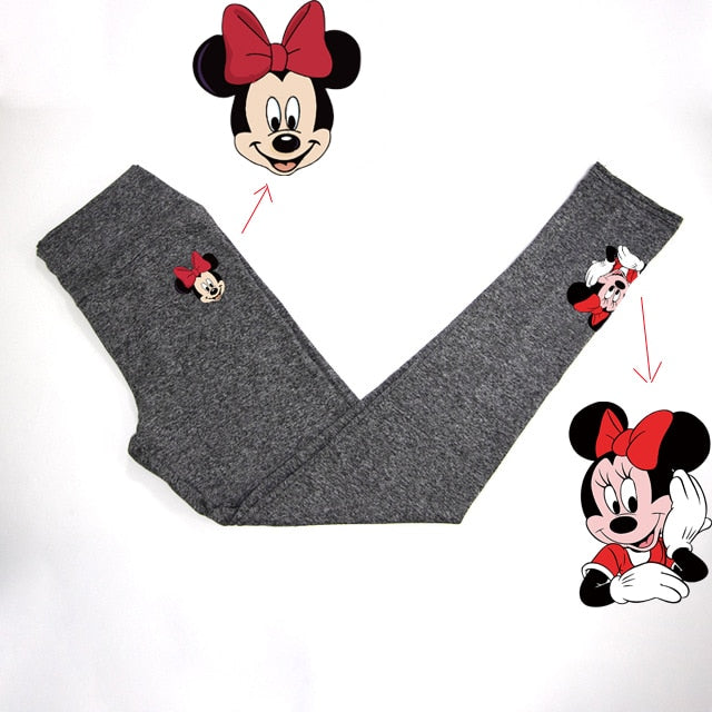 Yoga Pants Mickey Women Push Up Sports Running Sportswear Fitness Leggings | Vimost Shop.