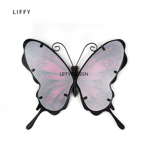 Garden Butterfly of Wall Artwork for Home and Outdoor Decorations Statues Miniatures Sculptures | Vimost Shop.