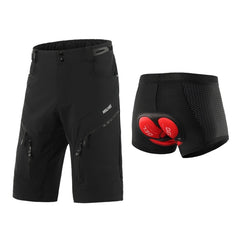 Men Cycling Shorts Loose Fit Downhill MTB Mountain Bike Shorts Outdoor Sport Bicycle Short Pants Water Repellent