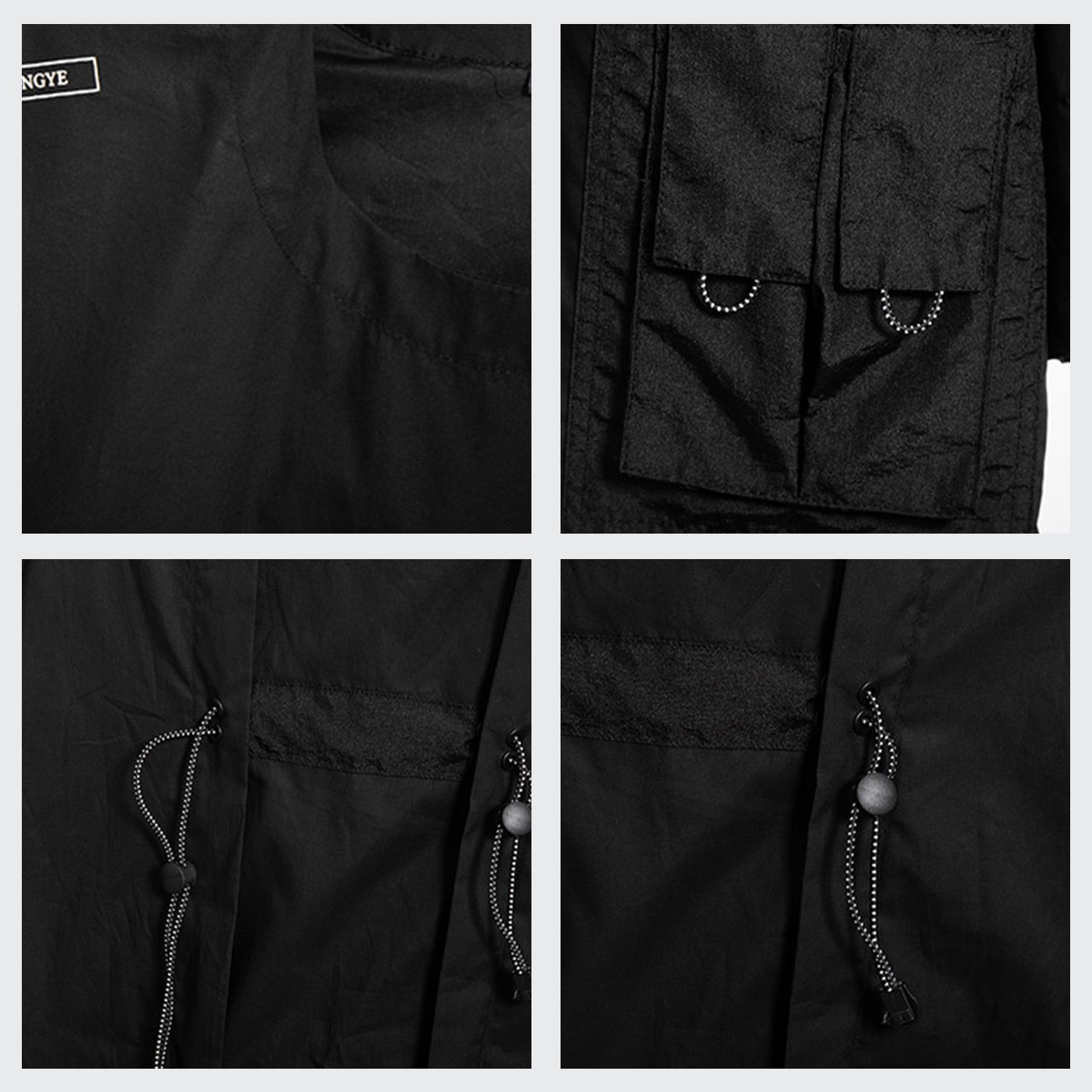 Hip Hop T Shirts Streetwear Men Loose Elastic Band Back Tops  Fashion Summer Harajuku Short Sleeves Shirts | Vimost Shop.