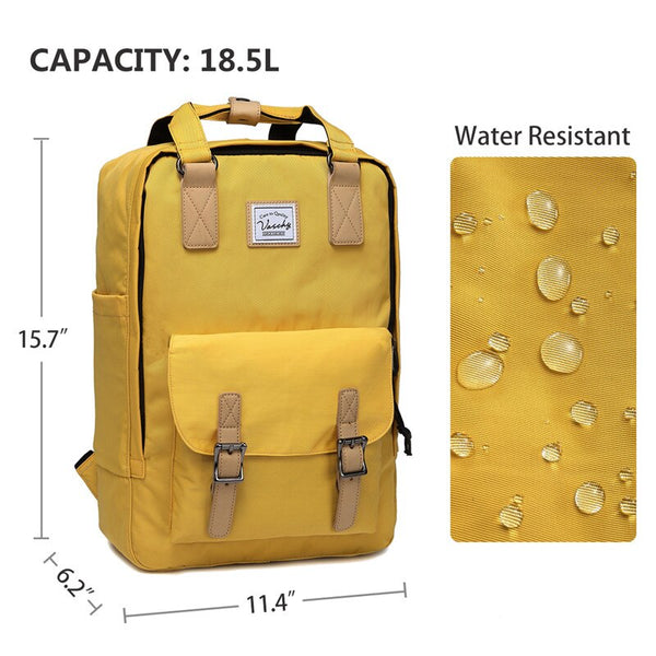 Women Backpack Casual 15 inch Laptop Backpack for Women Water Resistant Designer Top Quality Rucksack School Knapsack | Vimost Shop.