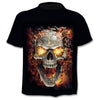 Skull graphic T-shirt horror men's T-shirt 3D fashion tops summer T-shirt men's O-neck shirt boy clothing plus size streetwear | Vimost Shop.