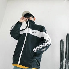 Hip Hop Spring Men's Fashion Hit Color Casual Baseball Uniform Jackets Mens Streetwear Wild Loose Harajuku Bomber Jacket S-3XL | Vimost Shop.