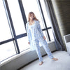 Woman Pajamas Set Sling Cotton 3 Peices Sleepwear | Vimost Shop.