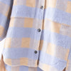 Toppies vintage lattice long jacekt coat women  shirt jacket oversized plus size women jacket | Vimost Shop.