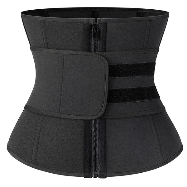 Steel Boned Waist Corset Trainer Sauna Sweat Sport Girdle Cintas Modeladora Women Weight Loss Lumbar Shaper Workout Trimmer Belt | Vimost Shop.