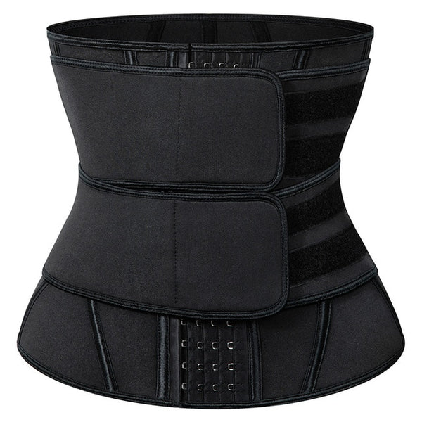 Steel Boned Waist Corset Trainer Sauna Sweat Sport Girdle Cintas Modeladora Women Weight Loss Lumbar Shaper Workout Trimmer Belt | Vimost Shop.