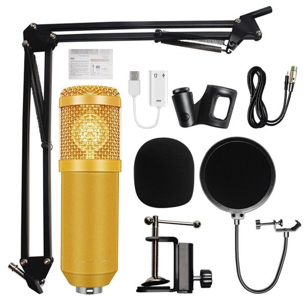 Professional bm 800 Condenser Microphone 3.5Mm Wired Bm-800 karaoke BM800 Recording Microphone for Computer Karaoke KTV | Vimost Shop.