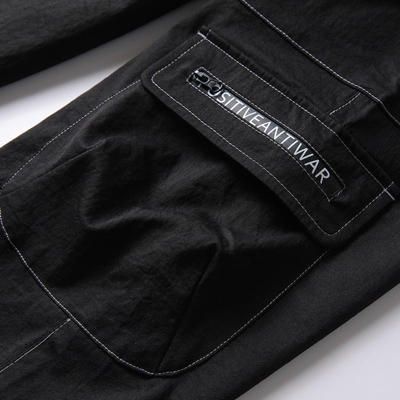 New Hot Jogger Leisure Sports Trousers Men Hip Hop Streetwear Beam Foot Cargo Pants Fashion Printing Men Pants | Vimost Shop.