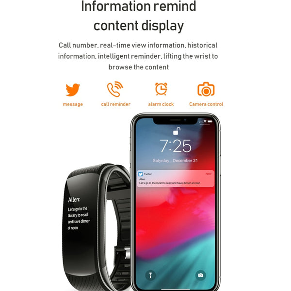 Smart Bracelet Watch Blood Pressure Monitor  Fitness Tracker Bracelet Smart Watch Heart Rate Monitor Smart Band Watch Men Women | Vimost Shop.