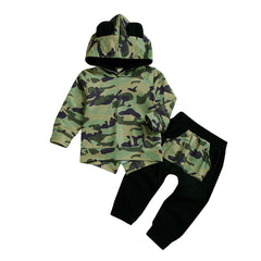 Fall toddler Autumn Kids tracksuit boys camouflage hoodies   little boy fashion clothes 5t winter children clothes D20 | Vimost Shop.