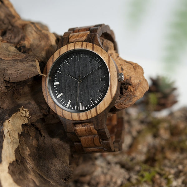 Wood Watch Men erkek kol saati Week Display Date Japan Quartz Men' Watches Accept Logo Drop Shipping | Vimost Shop.