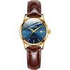 Womens Watches Top Brand Fashion casual Luxury Dress Genuine Brown Leather Waterproof Wristwatch for Lady | Vimost Shop.