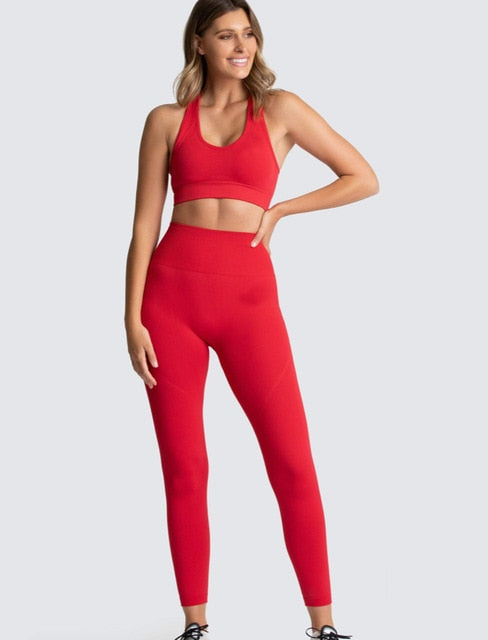 women sportswear athletic clothes gym sets 2 piece | Vimost Shop.