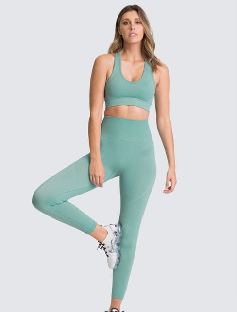 women sportswear athletic clothes gym sets 2 piece | Vimost Shop.