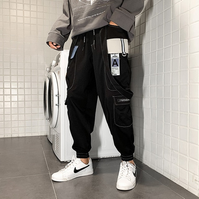 New Hot Jogger Leisure Sports Trousers Men Hip Hop Streetwear Beam Foot Cargo Pants Fashion Printing Men Pants | Vimost Shop.