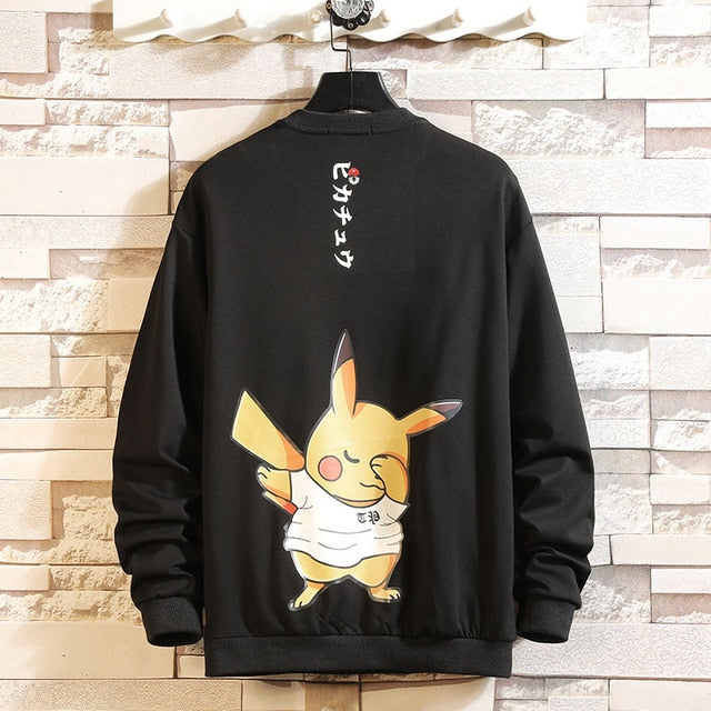 5XL Anime Hoodies Men Black Hooded Japanese Style Cartoon Sweatshirt Mens Hip Hop Brown Causal Hoodiee No Xxxtentacion Loose | Vimost Shop.