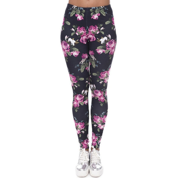 Women Fashion Legging Aztec Round Ombre Printing leggins Slim High Waist Leggings Woman Pants | Vimost Shop.