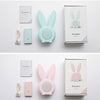 Cute Bunny Ear LED Digital Alarm Clock Electronic USB Sound Control Rabbit Night Lamp Desk Clock Home Decoration | Vimost Shop.