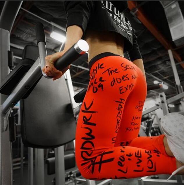 Women Slim Fitness High Waist Elastic Workout Leggings for Gym Sport Running Europe Size | Vimost Shop.
