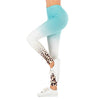 Sexy Women Legging leaf Printing Fitness leggins Fashion Slim legins High Waist Leggings Woman Pants | Vimost Shop.
