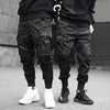 Hip Hop Boy Multi-pocket Elastic Waist Design Harem Pant Men Streetwear Punk Casual Trousers Jogger Male Dancing ins Pant | Vimost Shop.