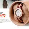 Wood Watch Female Women M19 Rose Sandal Minimal Dress Quartz Wristwatch Top Brand Luxury | Vimost Shop.