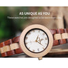 Wood Watch Female Women M19 Rose Sandal Minimal Dress Quartz Wristwatch Top Brand Luxury | Vimost Shop.