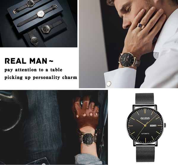 mechanical Men Watches Japan Movement Luminous Automatic Men's Watches Top brand | Vimost Shop.