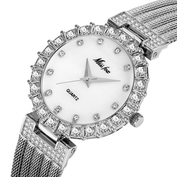Women Watches Luxury Brand Watch Bracelet Waterproof Big Lab Diamond Ladies Wrist Watches For Women Quartz Clock Hours | Vimost Shop.