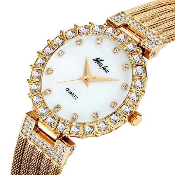 Women Watches Luxury Brand Watch Bracelet Waterproof Big Lab Diamond Ladies Wrist Watches For Women Quartz Clock Hours | Vimost Shop.