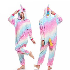 Women Unicorn Sleepwear Panda Pyjama Anime Cartoon Overalls | Vimost Shop.