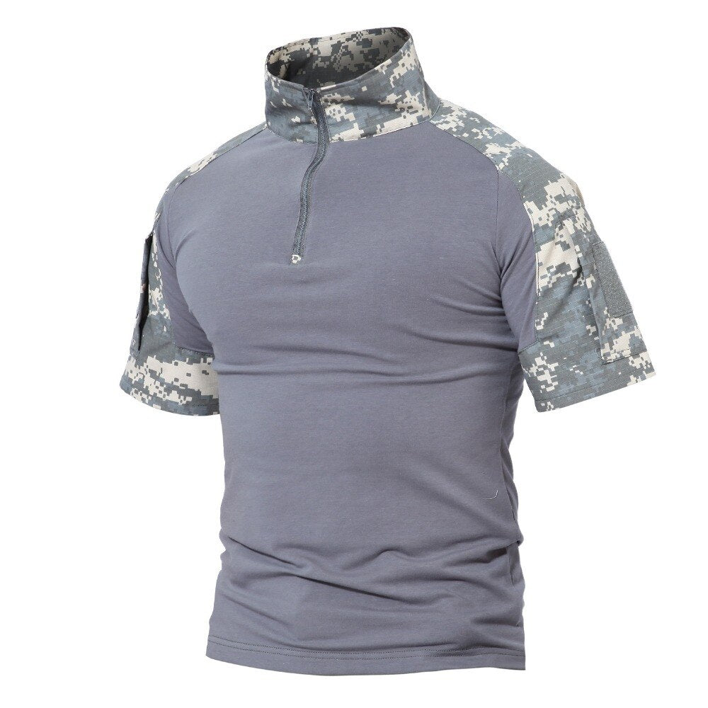 T-shirts Men Summer Cotton Tactical Tops Tees Military Style Army Breathable Paintball Security T-shirts Man Clothing | Vimost Shop.