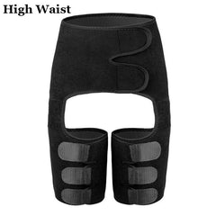 Women Neoprene Thigh Trimmer Slim High Waist Tranier Body Shaper Butt Lifter Shaperwear Workout Fitness Tummy Control Belt | Vimost Shop.