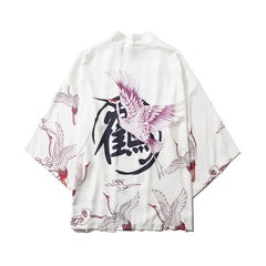 Japan Streetwear Man Beach Kimono Cardigan Cosplay Shirt Blouse for Men Unisex Japanese Yukata Kimonos | Vimost Shop.