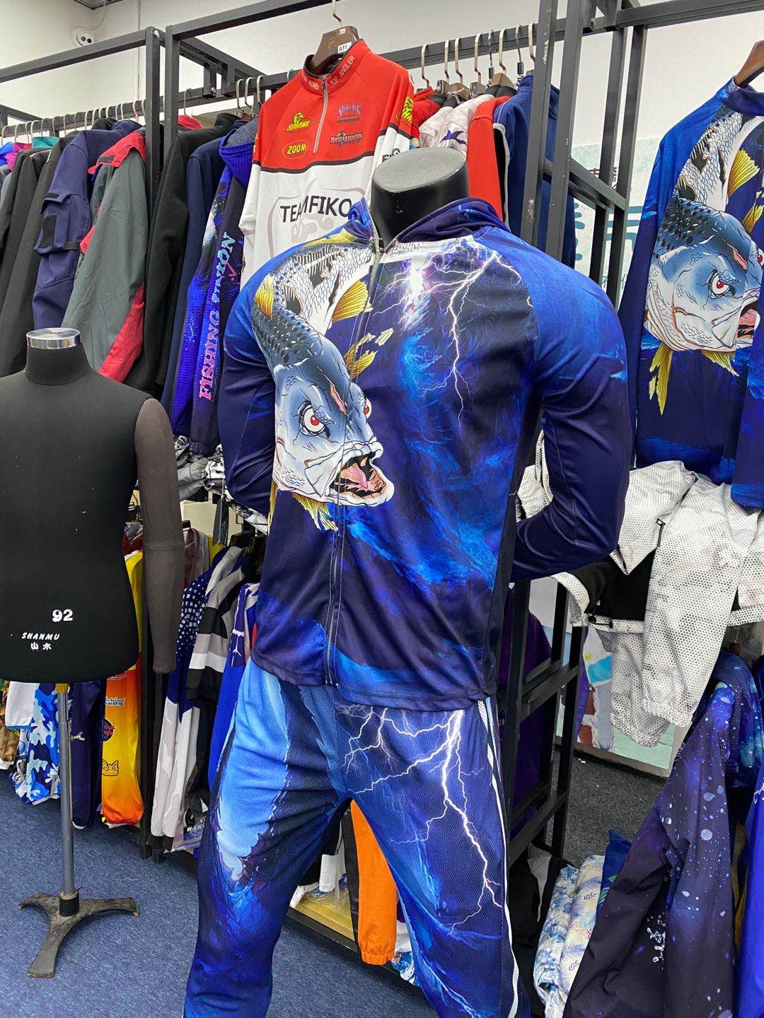 New Professional sublimated Anti-UV sun protection fishing tshirts Jerseys quick dry Long Sleeve breathable fishing shirts | Vimost Shop.