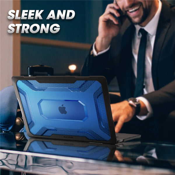 For MacBook Pro 16 Case A2141 (2019 Release) UB Series Slim Rubberized TPU Bumper Cover Case with Touch Bar and Touch ID | Vimost Shop.