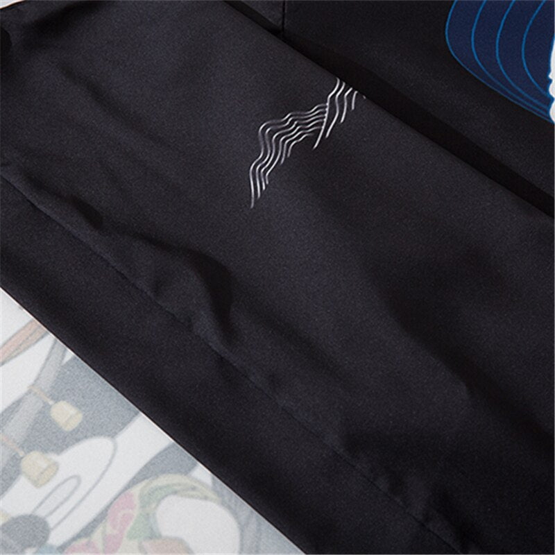 Men Women Chinese Style Anime Panda Samurai Kimono Streetwear Cardigan Japanese Robe Female Clothing | Vimost Shop.