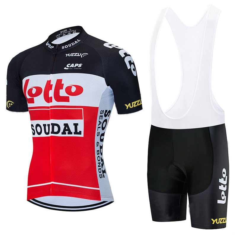Pro Team LOTTO Cycling Clothing 9D Set MTB Uniform Belgium Bicycle Clothes Quick Dry Bike Jersey Mens Short Maillot Culotte | Vimost Shop.