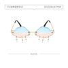 Fashion Lightning Cloud Frameless Sunglasses Women Retro Sunglasses Steampunk Men Frameless Punk Glasses Shadow UV400 Oculo | Vimost Shop.