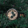 Wood Watch Men Stopwatch Chronograph relojes hombre Show Date Wooden Quartz Wristwatch Male Timepieces In Gift Box | Vimost Shop.