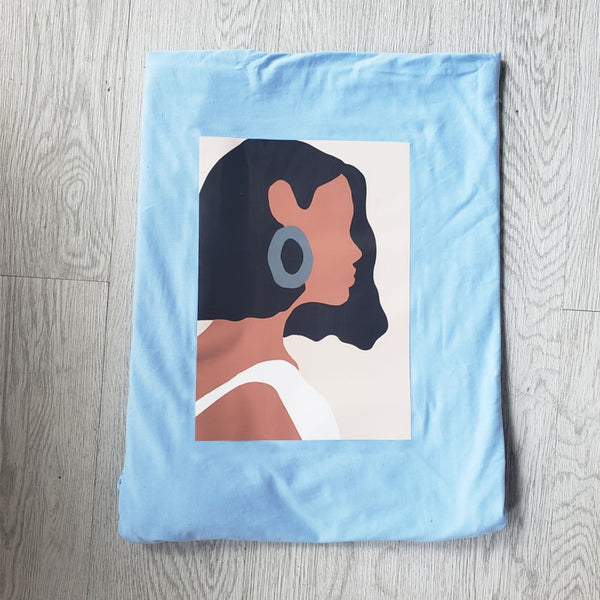 Summer character t-shirts fashion girls tops short sleeve printing t-shirts korean women | Vimost Shop.